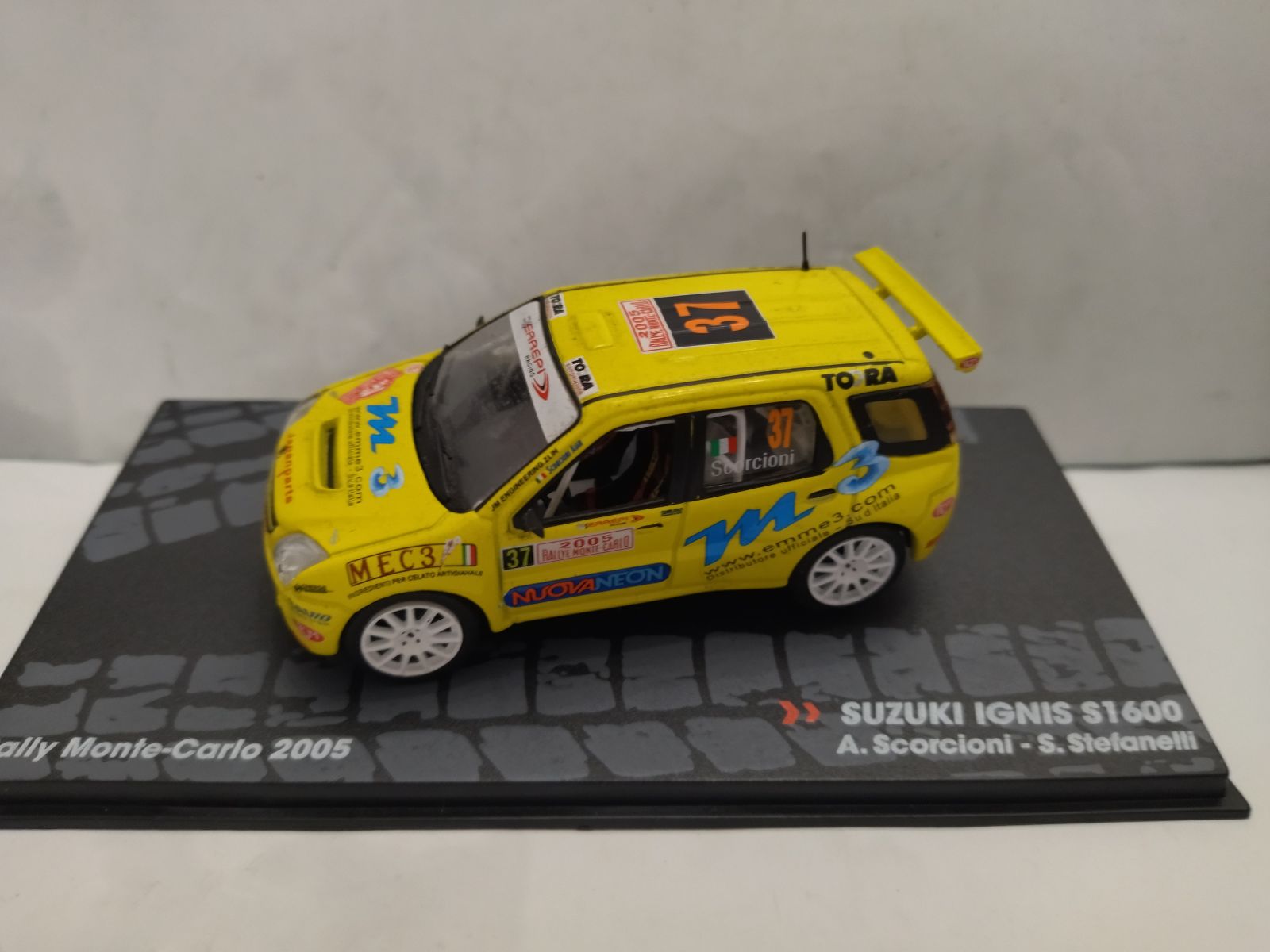 SUZUKI IGNIS S1600 2005 RALLY MONTE CARLO A.SCORCIONI 1:43