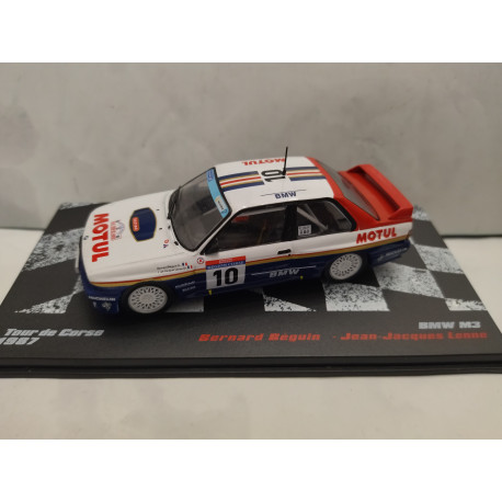 BMW E30 M3 1987 RALLY TOUR CORSE 1987 B.BEGUIN 1:43 ALTAYA IXO