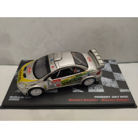 PEUGEOT 307 WRC 2006 RALLY DU VAR N.VOUILLOZ 1:43 ALTAYA IXO