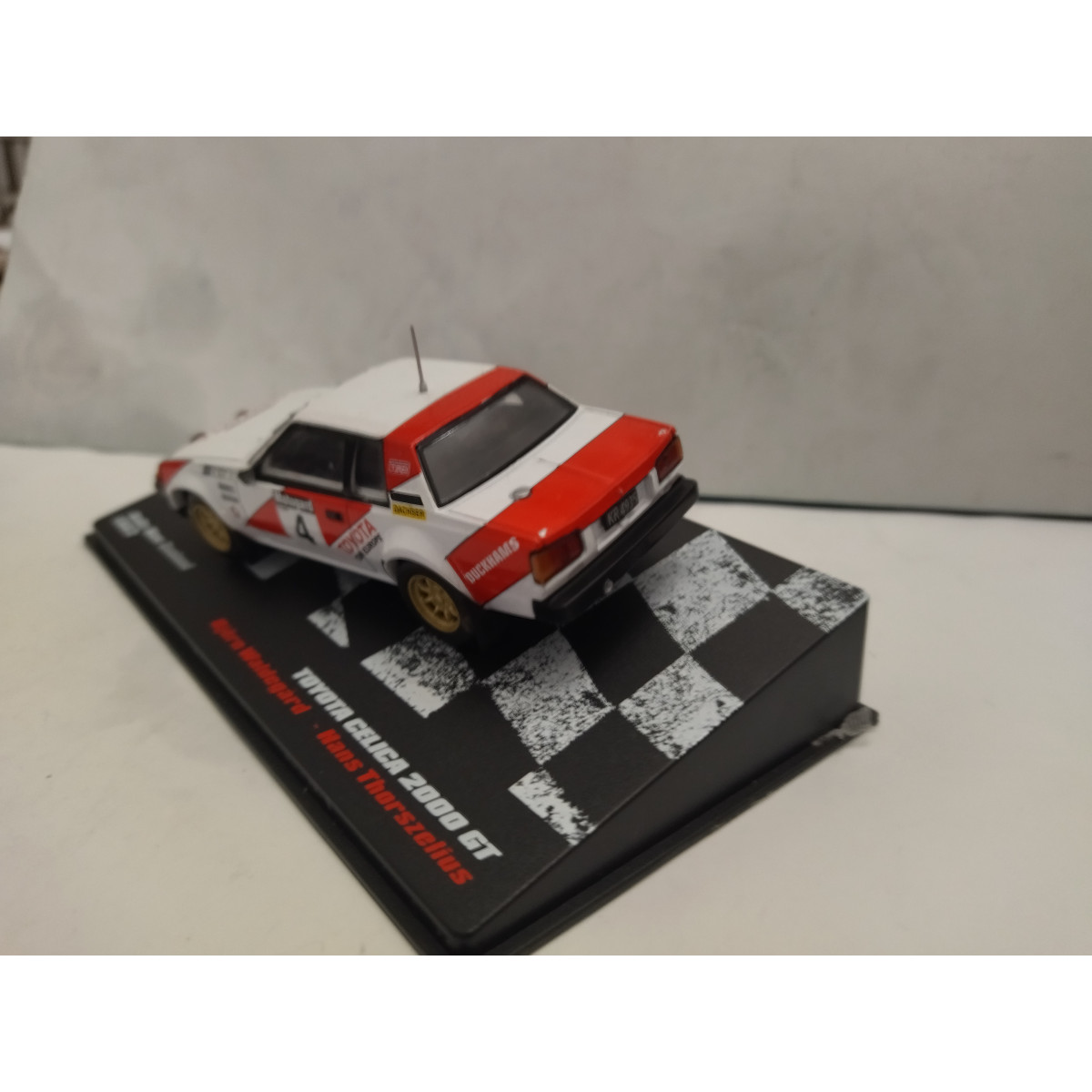 TOYOTA CELICA 1982 2000 GT RALLY NEW ZEALAND B.WALDEGARD 1:43