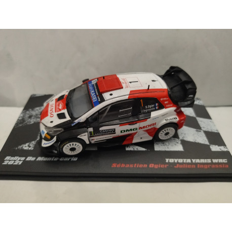 TOYOTA YARIS WRC 2021 WIN RALLY MONTE CARLO S.OGIER 1:43 ALTAYA IXO