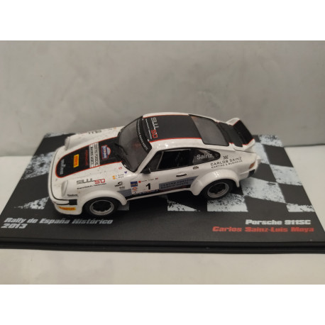 PORSCHE 911 2013 SC RALLY ESPAÑA HISTORICO CARLOS SAINZ 1:43 ALTAYA IXO