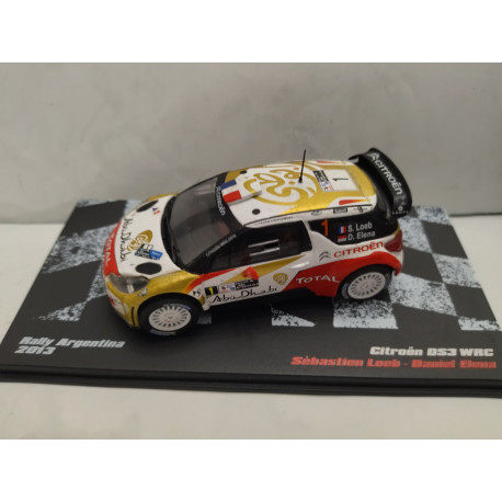 CITROEN DS3 WRC 2013 RALLY ARGENTINA S.LOEB 1:43 ALTAYA IXO