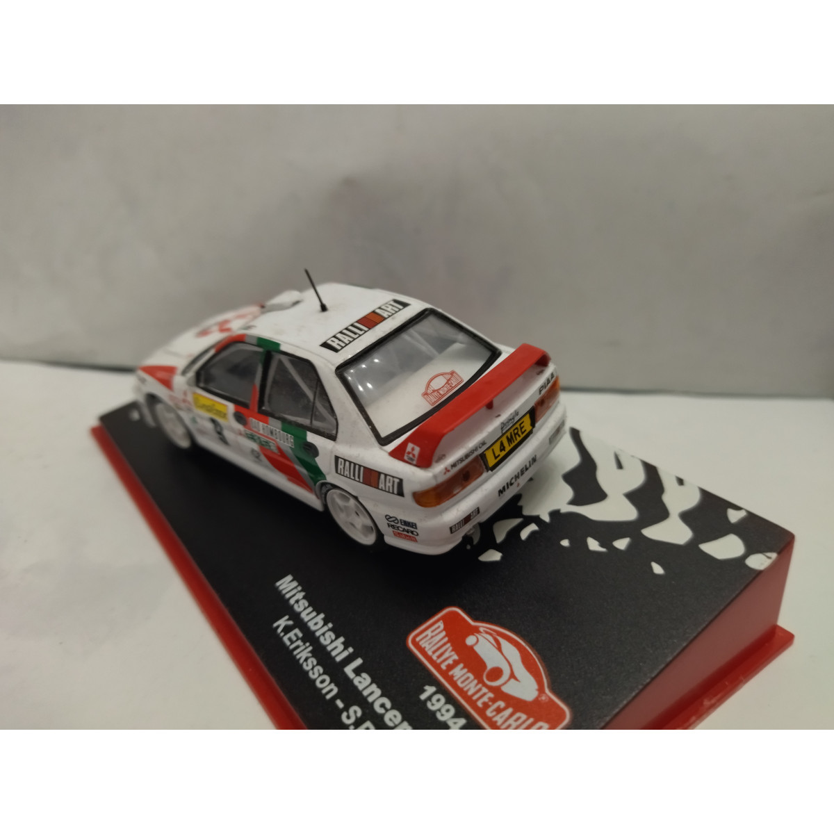 Planche De Décalcomanies Mitsubishi Lancer Evo III – Vainqueur Rallye Australie 1995 – K. Eriksson - NEUF