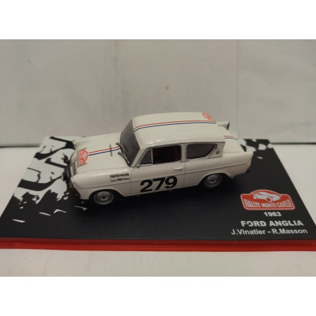 FORD ANGLIA 1963 RALLY MONTE CARLO J.VINATIER 1:43 ALTAYA IXO