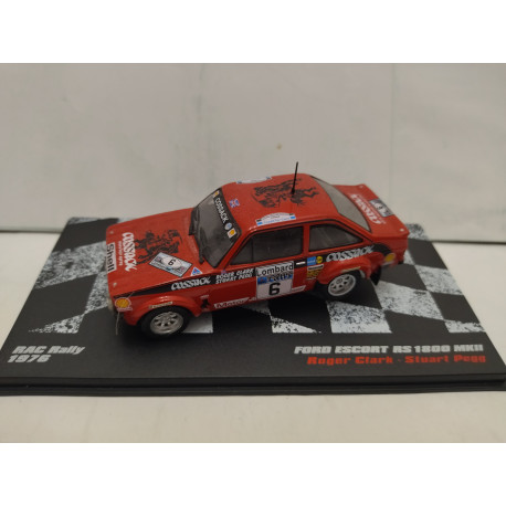 FORD ESCORT 1976 MK2 RS 1800 RALLY RAC R.CLARK 1:43 ALTAYA IXO