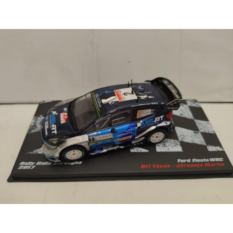 FORD FIESTA WRC RALLY ITALIA SARDEGNA 2017 TANAK 1:43 ALTAYA IXO
