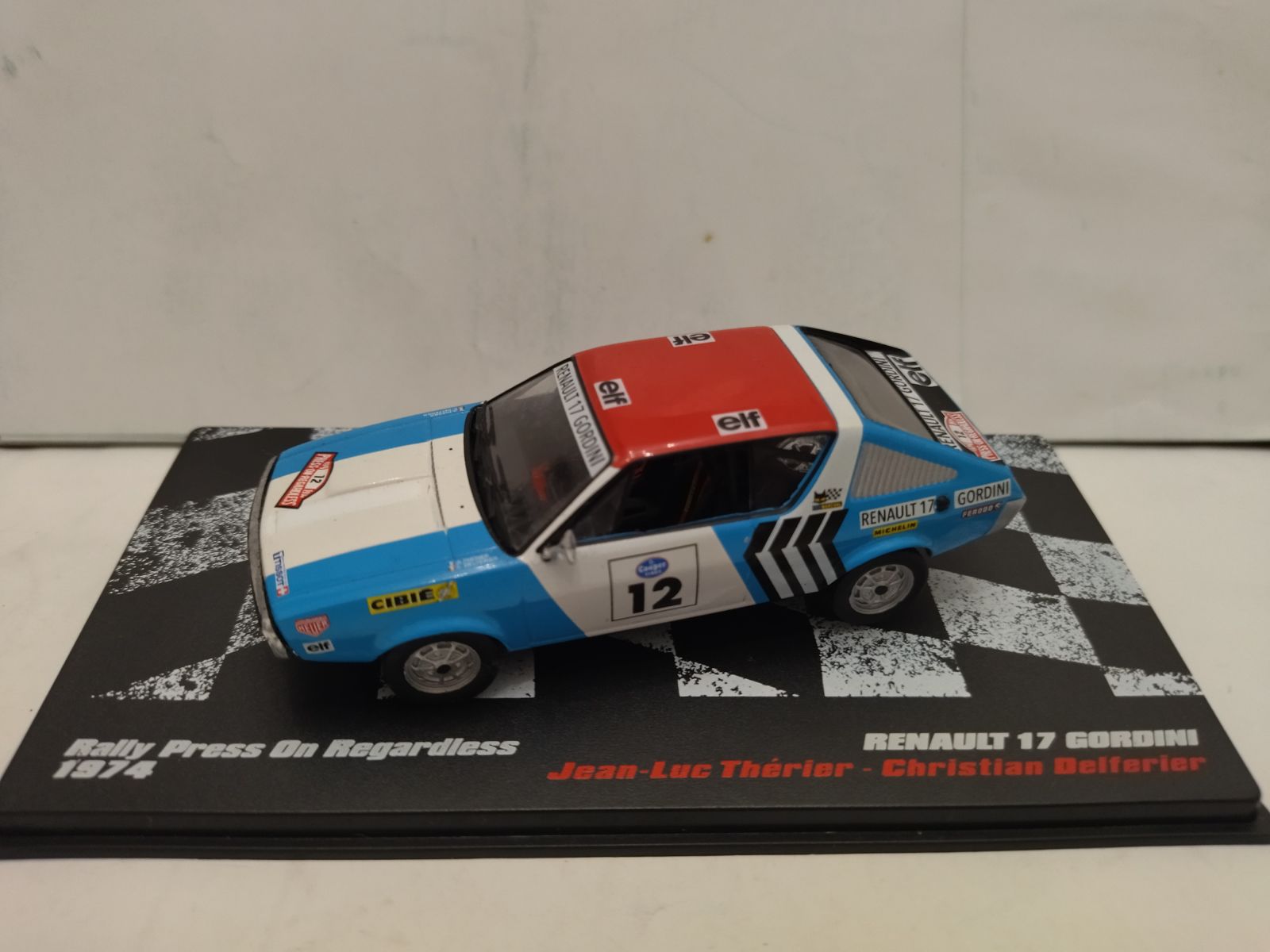 RENAULT 17 GORDINI 1974 RALLY PRESS ON REGARDLESS J-L