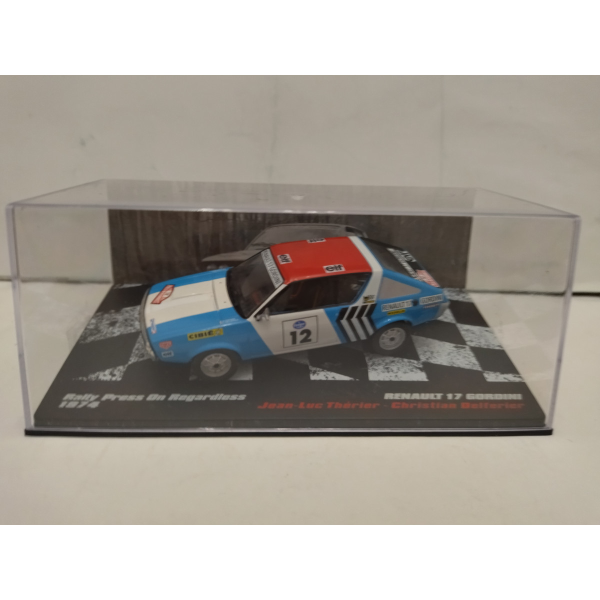 Renault R17 Rallye Press-on-Regardless 1974 Jean-Luc Thérier