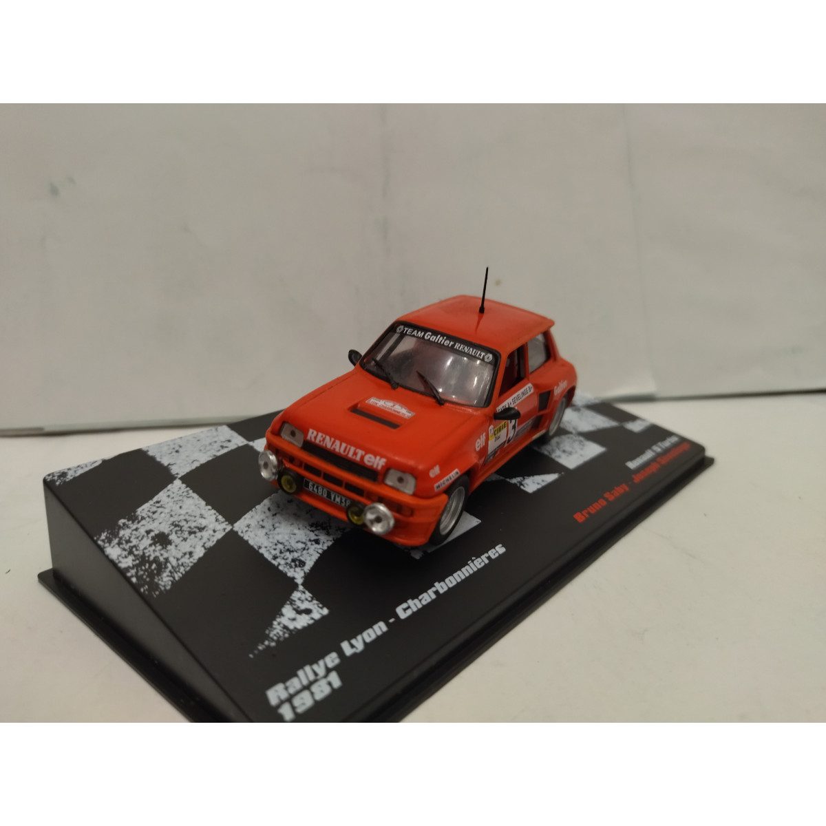 Figurine Renault 5 Turbo Rallye 1981 - 1/43 Altaya - Occasion