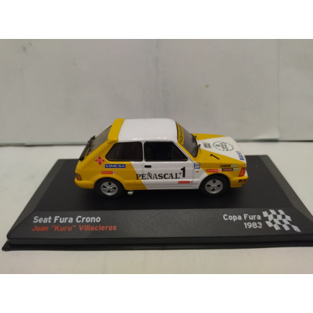 SEAT FURA CRONO 1983 RALLY COPA FURA KURU VILLACIEROS 1:43 ALTAYA IXO