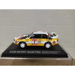 AUDI SPORT QUATTRO 1984 WORLD RALLY CHAMPIONSHIP S.BLOMQVIST 1:43 ALTAYA IXO