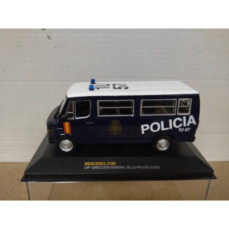 MERCEDES-BENZ 310D 2000 POLICIA UIP 1:43 ALTAYA IXO DEFECT/RETRO ROTO
