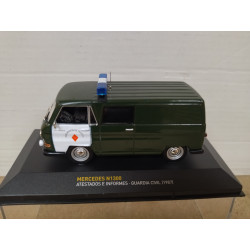 MERCEDES-BENZ N1300 1987 ATESTADOS GUARDIA CIVIL 1:43 ALTAYA IXO