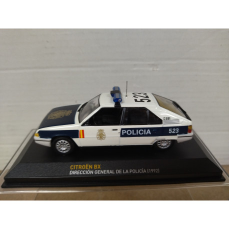 CITROEN BX 1992 POLICIA NACIONAL 1:43 ALTAYA IXO DEFECT/RETRO ROTO