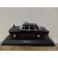 SEAT 1400 C 1962 GUARDIA CIVIL 1:43 ALTAYA IXO