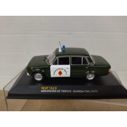 SEAT 124 D 1977 GUARDIA CIVIL 1:43 ALTAYA IXO