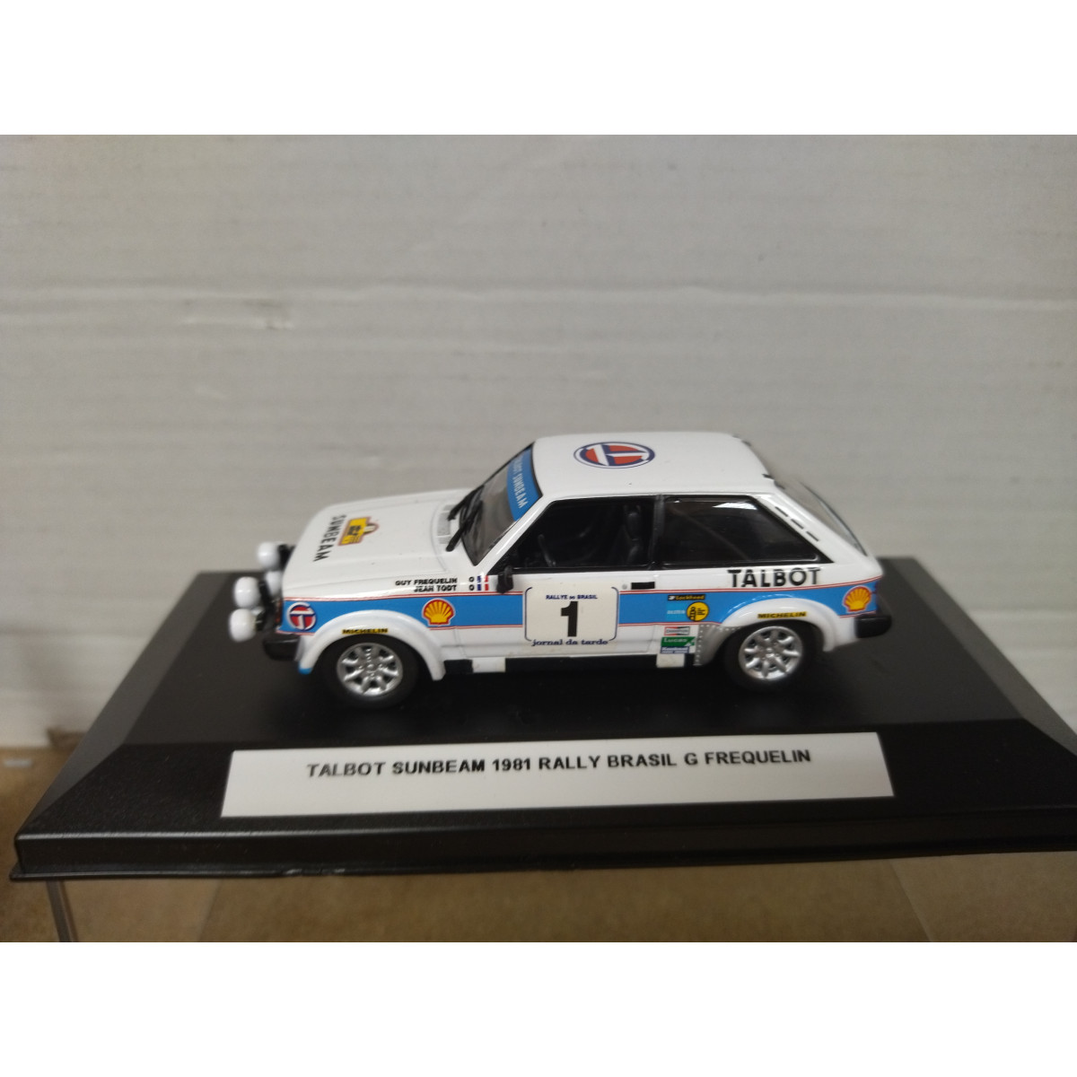 TALBOT SUNBEAM LOTUS 1987 RALLY PRINCIPE ASTURIAS A.ZANINI 1:43 ALTAYA