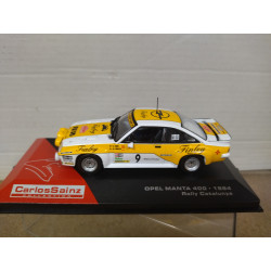 OPEL MANTA B2 400 1984 RALLY CATALUÑA CARLOS SAINZ 1:43 ALTAYA IXO