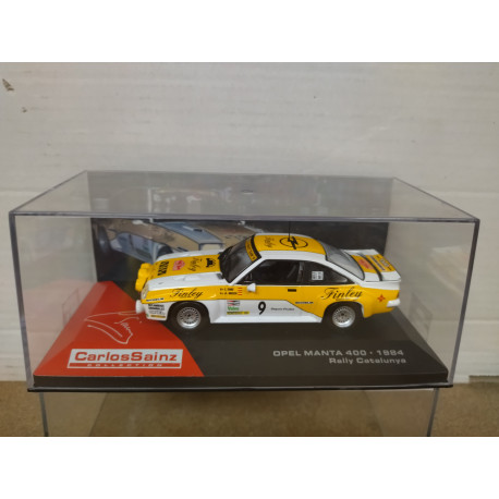 OPEL MANTA B2 400 1984 RALLY CATALUÑA CARLOS SAINZ 1:43 ALTAYA IXO