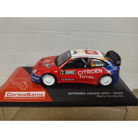 CITROEN XSARA WRC 2005 RALLY ACROPOLIS CARLOS SAINZ 1:43 ALTAYA IXO