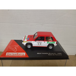 SEAT PANDA Gr.2 1982 RALLY TALAVERA CARLOS SAINZ 1:43 ALTAYA IXO