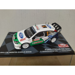 FORD FOCUS RS WRC 2005 RALLY MONTE CARLO T.GARDEMEISTER 1:43 ALTAYA IXO