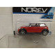 MINI COOPER ONE 2006 RED/WHITE BLISTER apx 1:64 NOREV 3 INCHES (7,5cm)