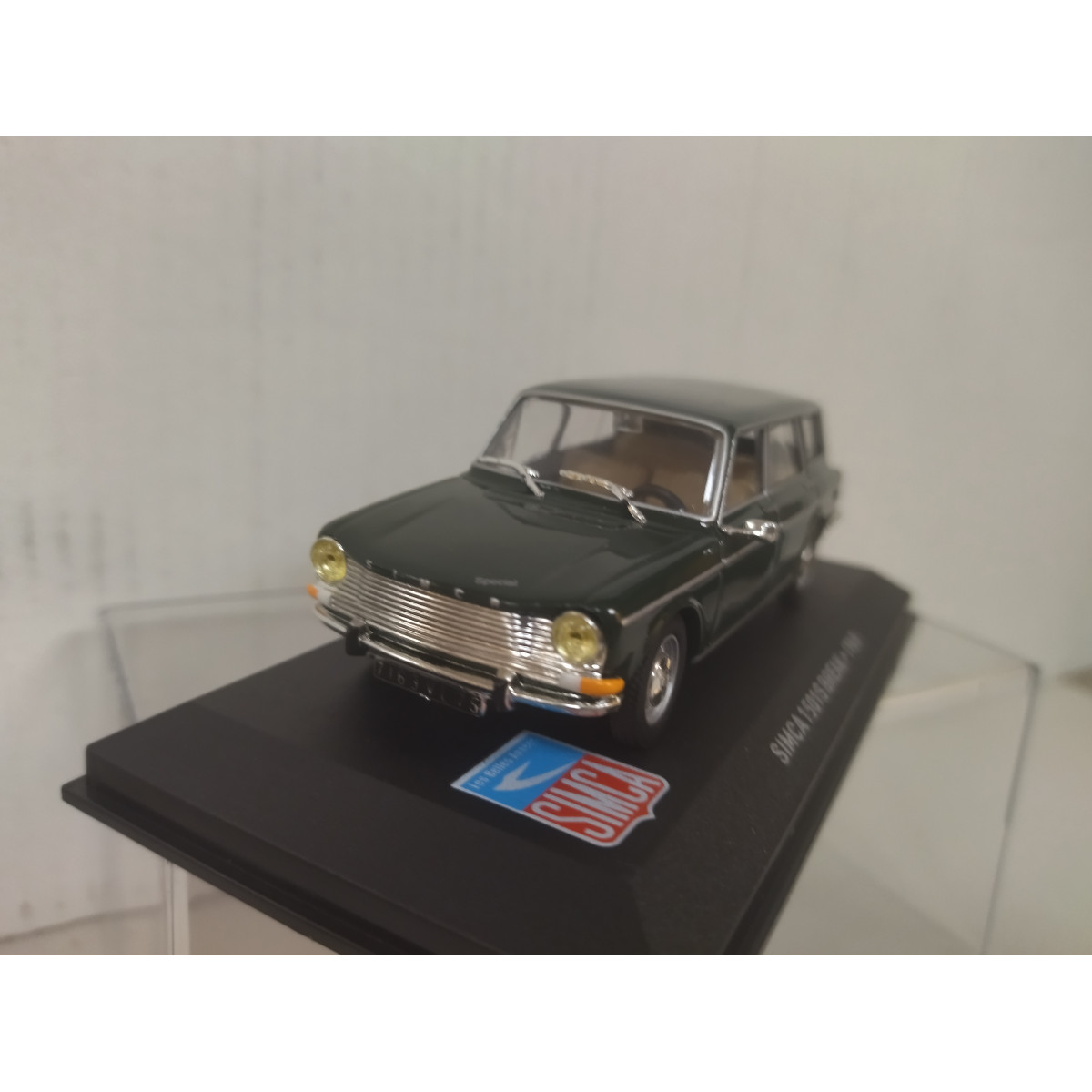 IXO Voiture Miniature Simca 1301 Spécial de 1972 Vert Métallisé 1/43 Edition Limitée