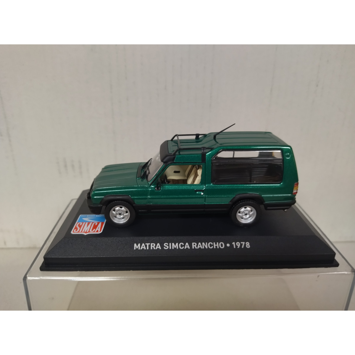 Matro Simca Rancho Model Auto MATRA SIMCA RANCHO 1977 GREEN BELLES SIMCA 1:43 ALTAYA IXO - BCN STOCK CARS