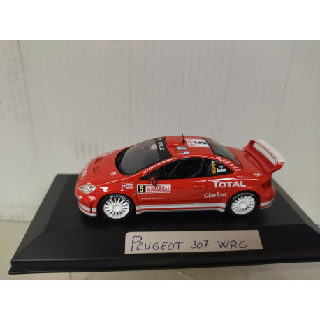 PEUGEOT 307 WRC 2004 RALLY MONTE CARLO GRONHOLM 1:43 ALTAYA IXO CAJA NO ORIGINAL