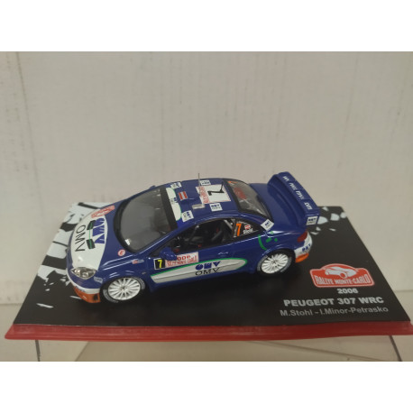 Modèle Réduit 1:43 IXO Altaya - Peugeot 307 WRC Rallye Monte-Carlo 2006 #7 (occasion)