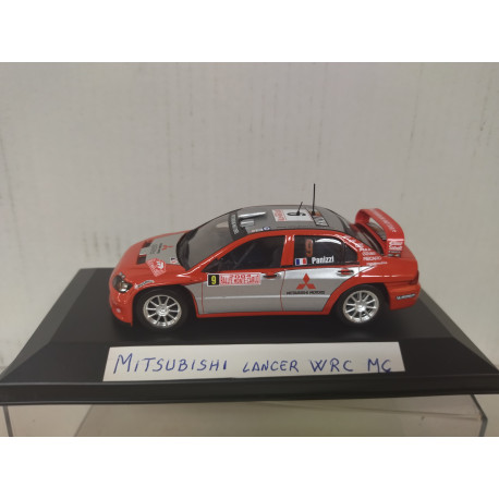 MITSUBISHI LANCER WRC 2004 RALLY MONTE CARLO PANIZZI 1:43 ALTAYA CAJA NO ORIGINAL