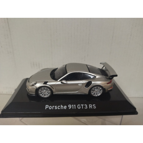 PORSCHE 911 GT3 RS SILVER/GREY SUPERCARS 1:43 SALVAT IXO