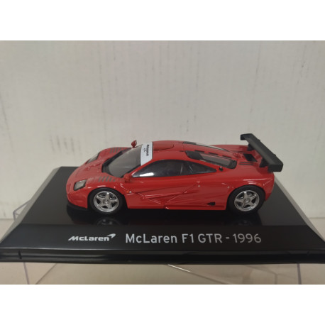 MCLAREN F1 GTR 1996 RED SUPERCARS 1:43 SALVAT IXO