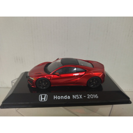 HONDA NSX 2016 RED MET SUPERCARS 1:43 SALVAT IXO