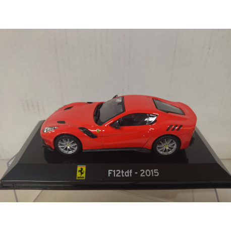 FERRARI F12tdf 2015 RED SUPERCARS 1:43 SALVAT IXO
