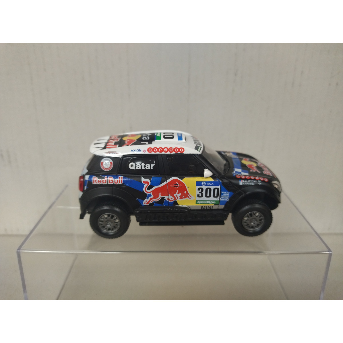 MINI ALL4 RACING 2016 RALLY RAID PARIS-DAKAR AL-ATTIYAH 1:43 LUPA IXO ...