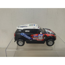 MINI ALL4 RACING 2016 n313 RALLY RAID PARIS-DAKAR PALMEIRO 1:43 LUPA IXO