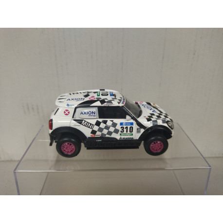 MINI ALL4 RACING 2016 RALLY RAID PARIS-DAKAR n310 O.TERRANOVA 1:43 LUPA IXO