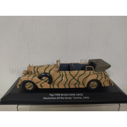 MERCEDES-BENZ W150 770K 1938 DAK AFRIKA KORPS 1943  WW 2 1:43 ALTAYA IXO