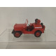 JEEP WILLYS BOMBEROS COLECCION JEEP ECUADOR 1:43 LUPA IXO