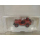 JEEP WILLYS BOMBEROS COLECCION JEEP ECUADOR 1:43 LUPA IXO