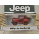JEEP WILLYS BOMBEROS COLECCION JEEP ECUADOR 1:43 LUPA IXO
