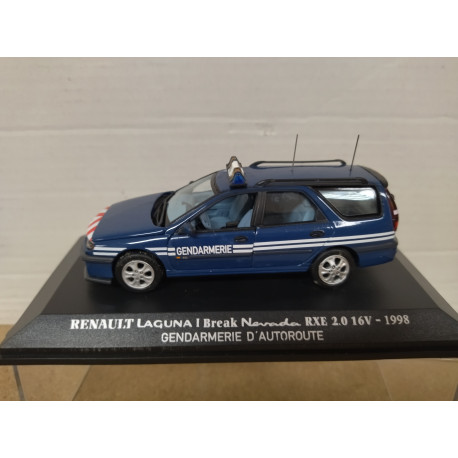 RENAULT LAGUNA 1 BREAK 1998 RXE 2.0 16V GENDARMERIE 1:43 HACHETTE UH