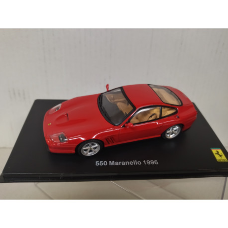 FERRARI 550 MARANELLO 1996 RED GT COLLECTION 1:43 CENTAURIA IXO