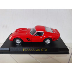 FERRARI 250 GTO RED 1:43 SALVAT IXO HARD BOX