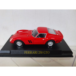 FERRARI 250 GTO RED 1:43 SALVAT IXO HARD BOX