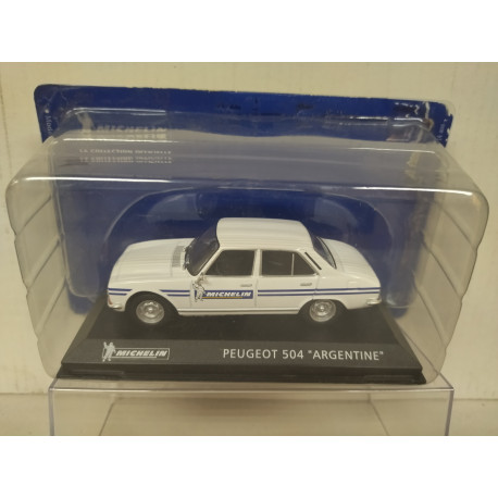 PEUGEOT 504 ARGENTINE MICHELIN 1:43 ALTAYA IXO