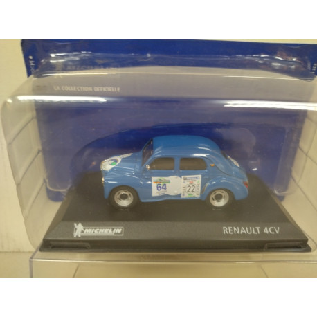 RENAULT 4CV RALLY MICHELIN 1:43 ALTAYA IXO